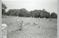 Lonesome Dove Cemetery, metal grave marker, 1988 (090-047-003)